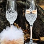 personalized wedding glasses